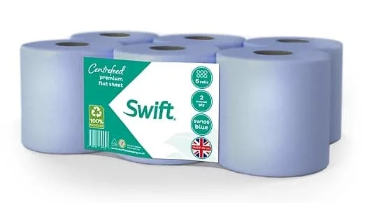 Swift Premium Centrefeed Blue 6s