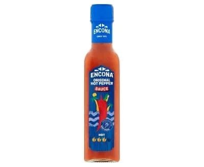 Encona Original Hot Pepper Sauce 6 x 220g