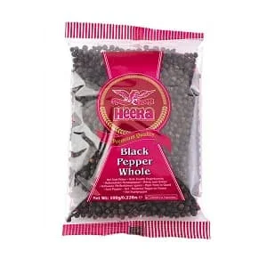 Heera Black Pepper Whole 20 x 100g
