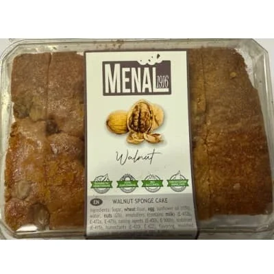 Menal Walnut Sponge Cake 360g