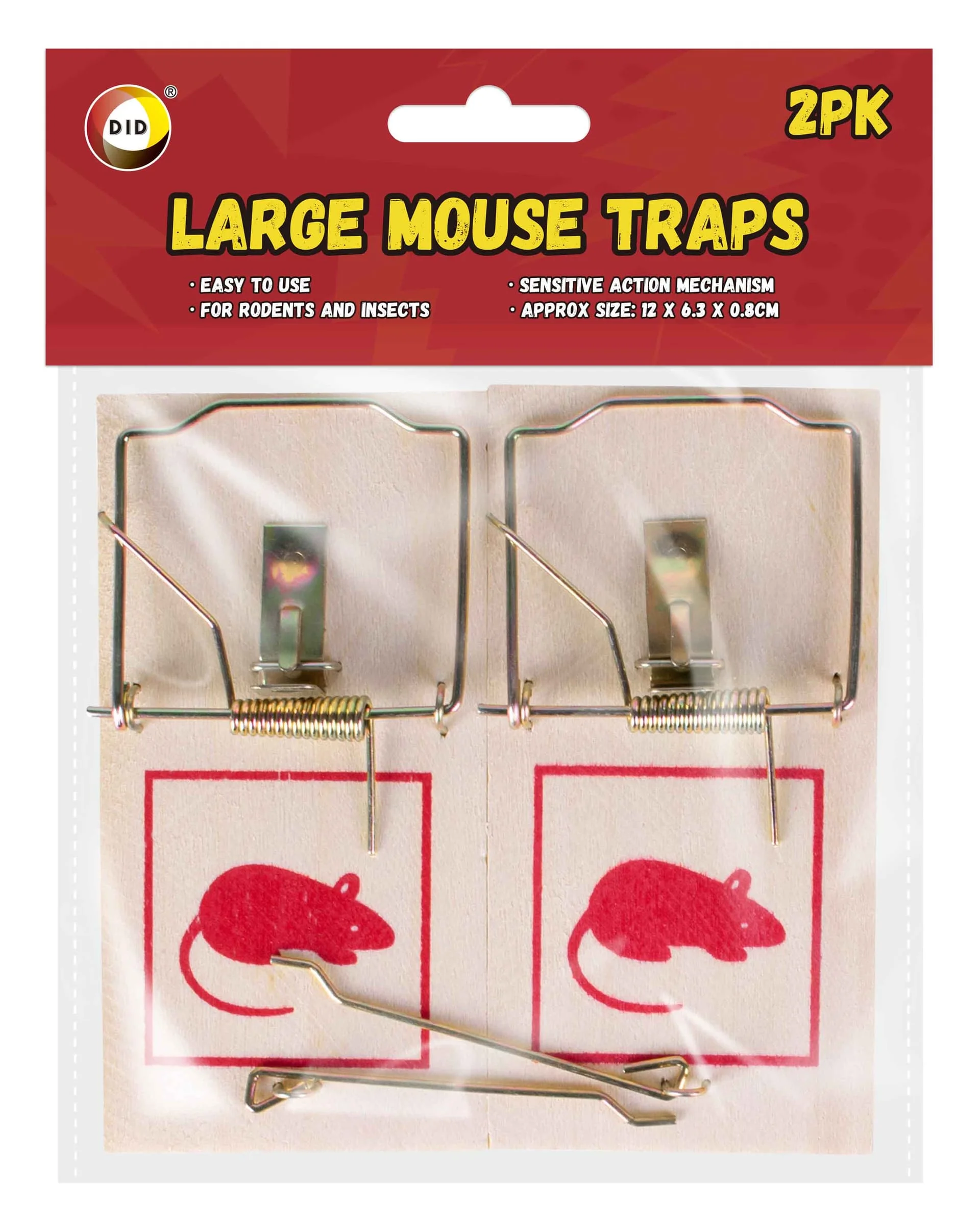 Dina Large Mouse Traps 2s