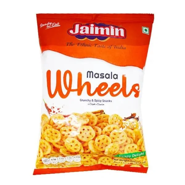 Jaimin Frysums Masala Wheels 6 x 60g