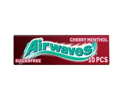 Wrigleys Airwaves Cherry & Menthol S/F 30 x 14g