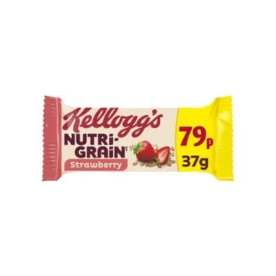 Kellogg's Nutri Grain Strawberryp 25 x 37g