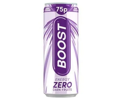 Boost Energyp - Zero Dark Fruits 24 x 250ml