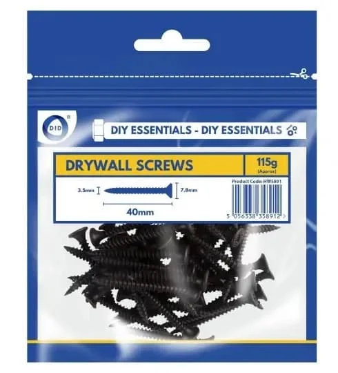 DID 40mm Drywall Screws 115g