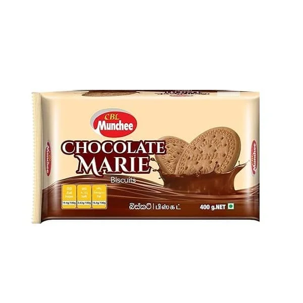Munchee Chocolate Marie Biscuits 6 x 400g