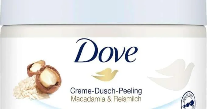 Dove Shower Scrub - Macadamia 4 x 225ml