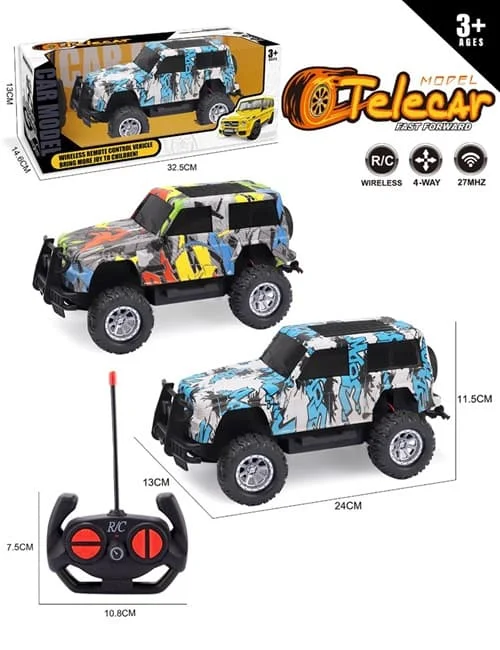 Super Speed Model Remote Control Tele Car 3+ 1s