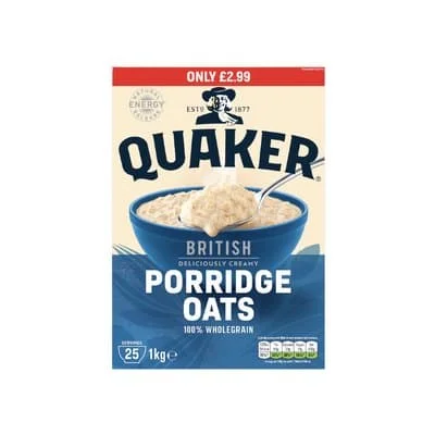 Quakers Rolled Oats 6 x 1kg