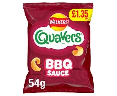 Quavers BBQ Sauce 18 x 54g