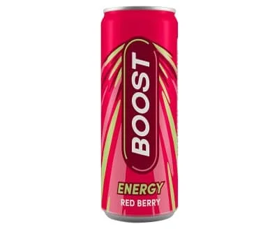 Boost Energy NPM - Red Berry 24 x 250ml