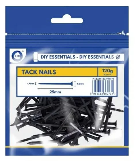 DID 25mm Track Nails 120g