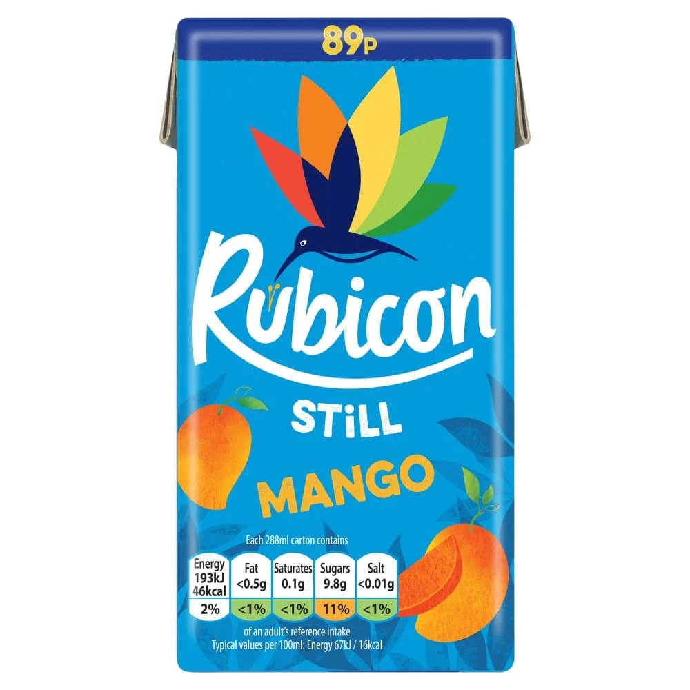 Rubicon Mangop 27 x 288ml