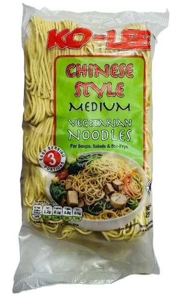 Ko-Lee Chienese Style Medium Vegetarian Noodles 12 x 250g