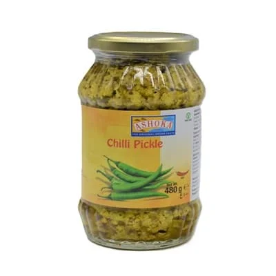 Ashoka Chilli Pickle In Oil 6 x 480g