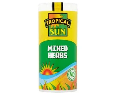 Tropical Sun Dried Mixed Herbs 12 x 30g