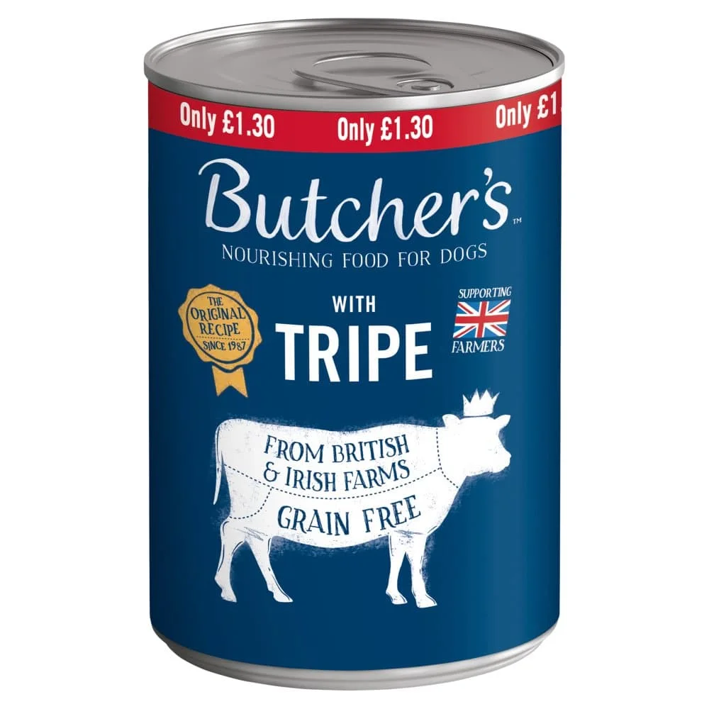 Butchers Tripe Original Dog Food 12 x 400g