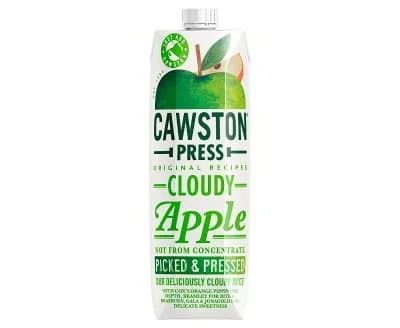 Cawston Press Cloudy Apple Juice 6 x 1ltr