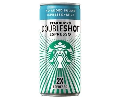 Starbucks Double Shot Espresso & Milk NAS 12 x 200ml