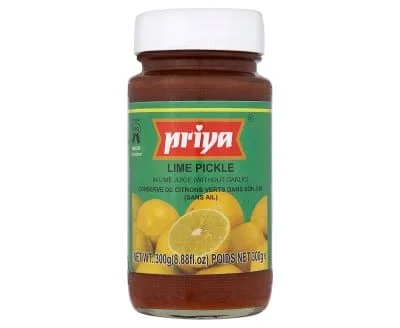 Priya Lime Pickle 12 x 300g