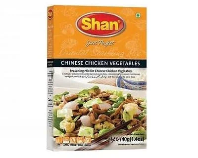 Shan Chinese Chicken Vegetables 12 x 40g