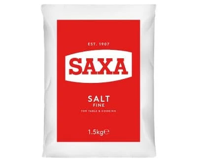 Saxa Cooking Salt Bag 6 x 1.5kg
