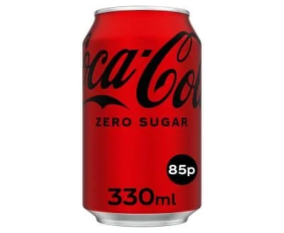 Coca Cola Zero Cansp 24 x 330ml
