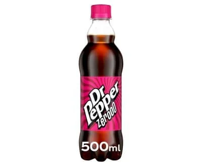 Dr Pepper Zero Btls 12 x 500ml