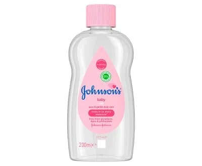 Johnsons Baby Oil 6 x 200ml