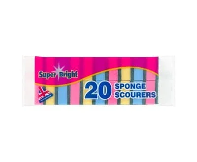 ELG SB Sponge Scourers 20s