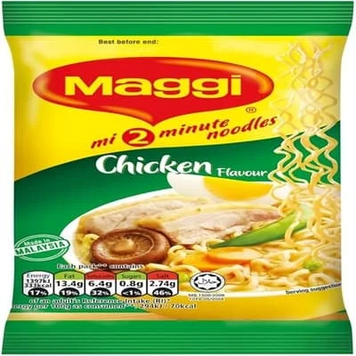Maggi 2 Minute Noodles - Chicken MP 6 x 5x74g