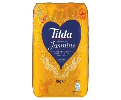 Tilda Thai Fragrant Rice 8 x 1kg