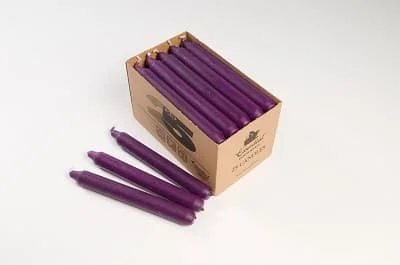 Essentials Candles Purple 25s