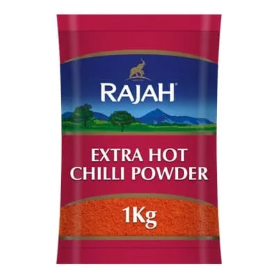 Rajah Extra Hot Chilli Powder 6 x 1kg