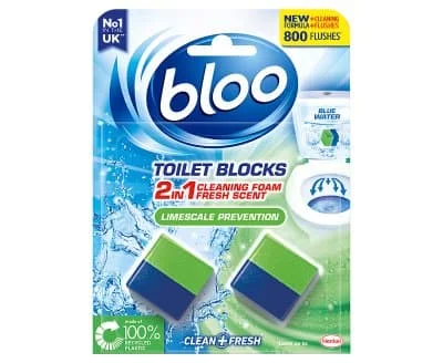 BlooToilet Block Limescale Prevention Duo 7 x 2x50g