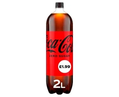 Coke Zero Btls 6 x 2ltr