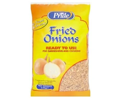 Pride Fried Onions 4 x 2.5kg