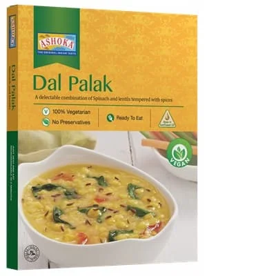 Ashoka H&E Dal Palak 2for3 10 x 280g