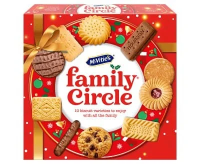 McVities Family Circle Assorted Biscuits 5 x 620g
