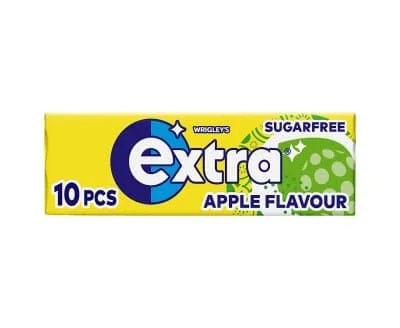 Wrigleys Extra Apple S/F (10's) 30 x 14g