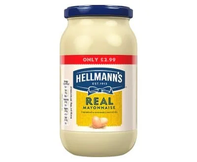 Hellmann's Mayonnaise Real Jar 6 x 400g