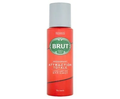 Brut Deo Aerosol Attraction Totale 6 x 200ml