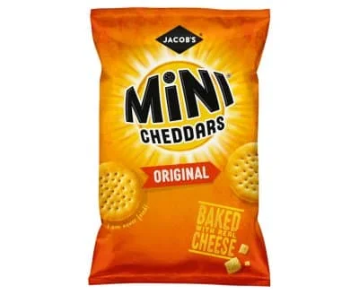 Mini Cheddars Cheese Orig 30 x 45g
