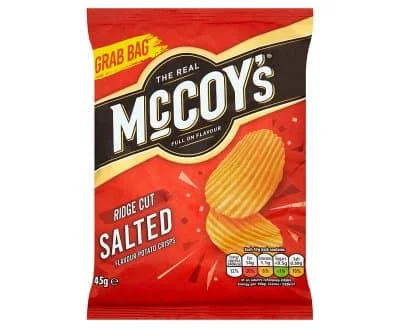 McCoys Salted 36 x 45g