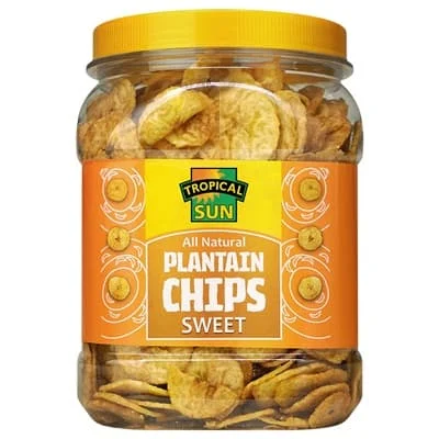 Tropical Sun Plantain Chips - Sweet 450g