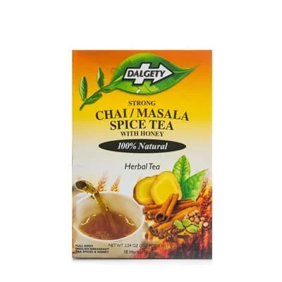 Dalgety Spice Chai Masala & Honey Tea 6 x 72g