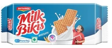 Britannia Milk Bikis Biscuit 2for1 24 x 90g