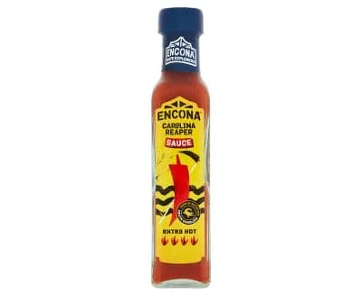 Encona Carolina Hot Chilli Sauce 6 x 142ml