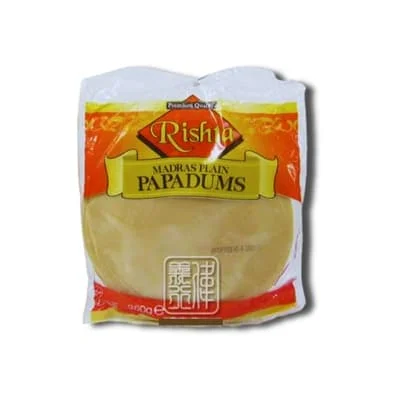 Rishta Madras Plain Pappadoms 60 x 250g